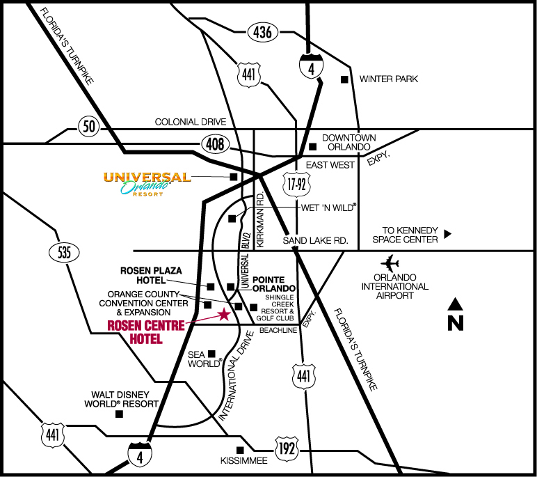 Orlando Premium Outlets Map International Drive