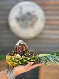 A pineapple acai bowl served at Purple Ocean in East Orlando. Try one this 407 Day.