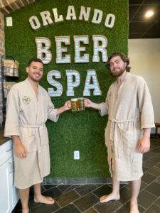 Beer Spa Sign