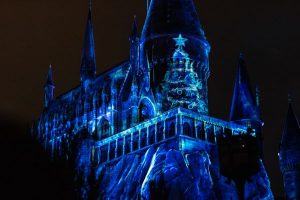 Christmas at The Wizarding World of Harry Potter at Universal Studios Orlando