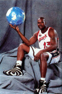 Shaquille O'Neal, basketball star and owner of Shaq's Big Chicken