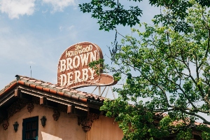 Hollywood Studio's Brown Derby restaurant. 