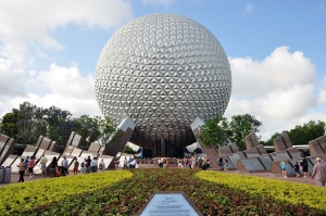 Disney World's EPCOT globe